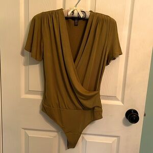 Banana Republic Wrap Front Bodysuit